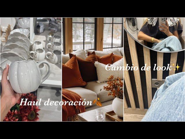 CAMBIO DE LOOK!! + HAUL DE DECORACIÓN