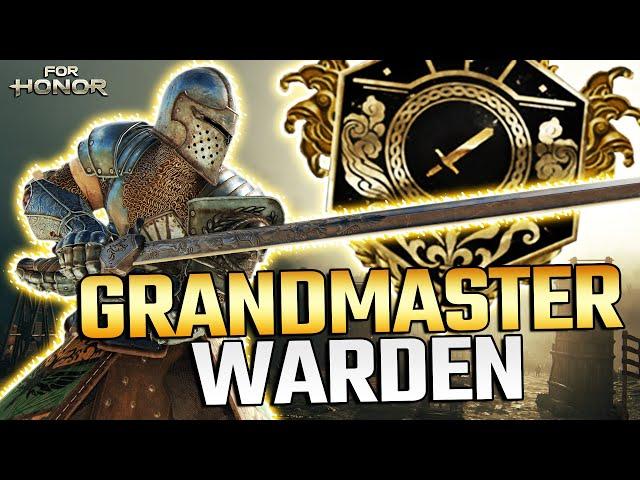 Top 20 GRANDMASTER is mine! NEW Warden Loadout? | Ranked For Honor 1v1 Duels