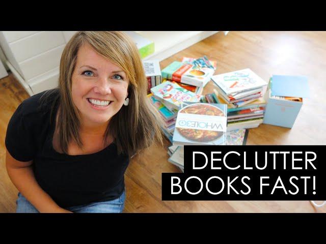 The Secret to Decluttering Books