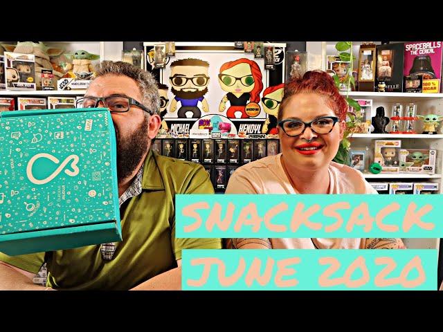 SnackSack $25 Subscription Mystery Vegan Snack Box - June 2020