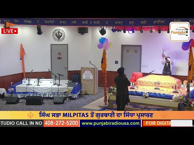 Live Gurdwara Sahib Singh Sabha Milpitas California 19 Nov 2024