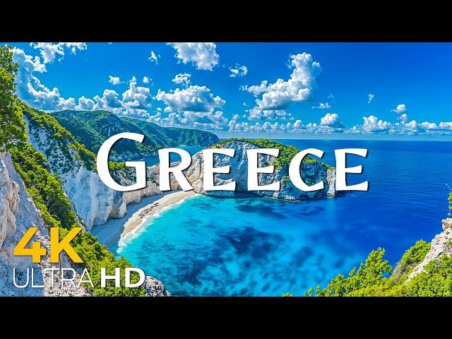 Greece 4K Amazing Aerial Film - Mesmerizing Landscapes and Ancient Wonders - Video 4K HDR