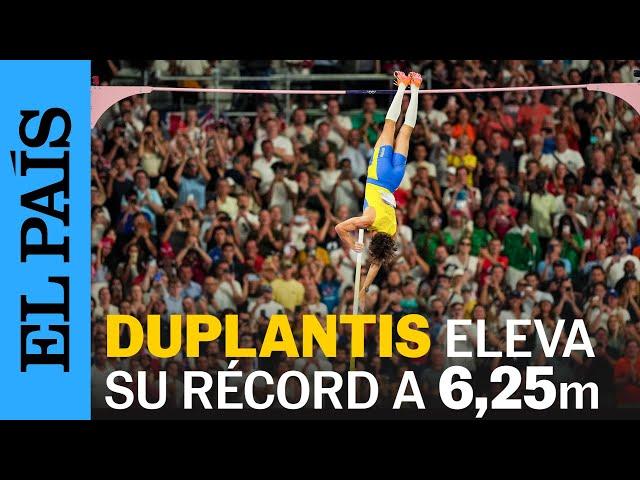 JUEGOS OLÍMPICOS | Mondo Duplantis eleva a 6,25m su récord del mundo de pértiga | EL PAÍS