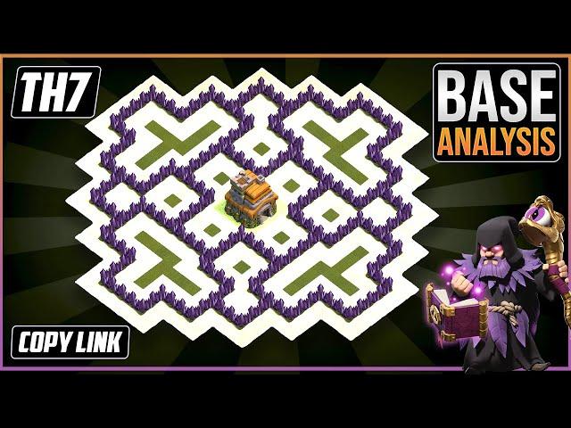 THE BEAST TH7 HYBRID/TROPHY[defense] Base 2023!! Town Hall 7 Hybrid Base Design – Clash of Clans