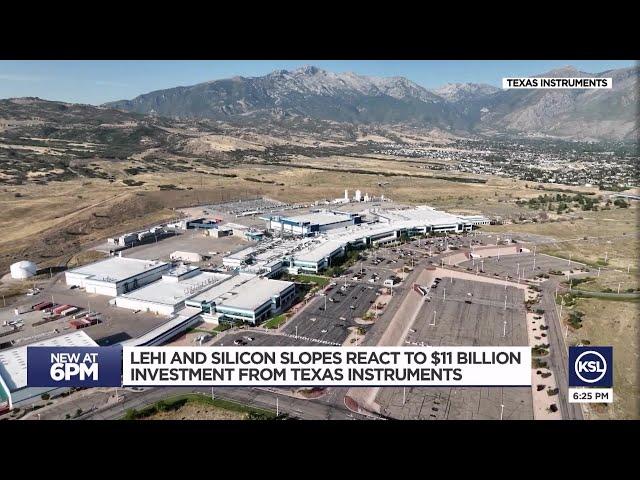 ‘Great Opportunity’: Lehi and Silicon Slopes react to $11B investment from Texas Instruments