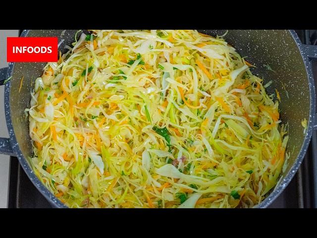 Cabbage Stir Fry Recipe | How to Cook Cabbage | Infoods