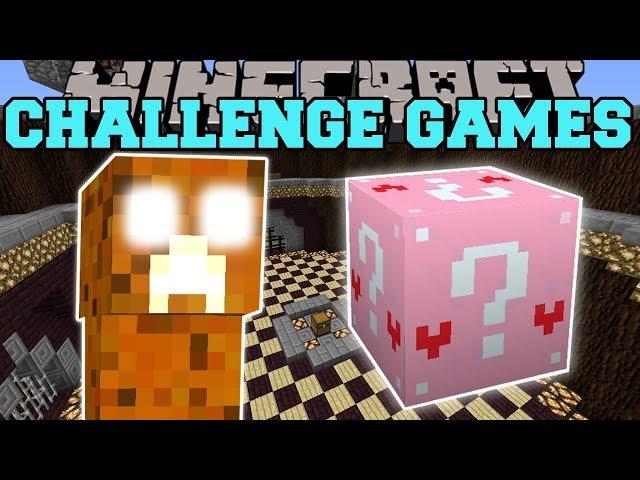 Minecraft: CANDY CREEPER CHALLENGE GAMES - Lucky Block Mod - Modded Mini-Game