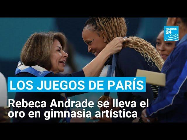 Andrade hizo historia para Brasil sumando cuatro medallas en París 2024 • FRANCE 24 Español