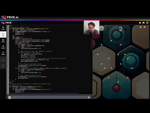Let's make a game with FRVR.ai - Raw Livestream #3