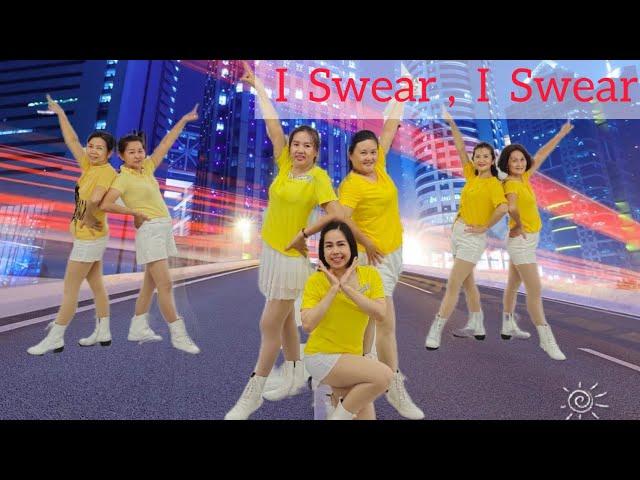 I Swear , I Swear-Linedance|Beginner Level|Demo by CarmenDanceStudio