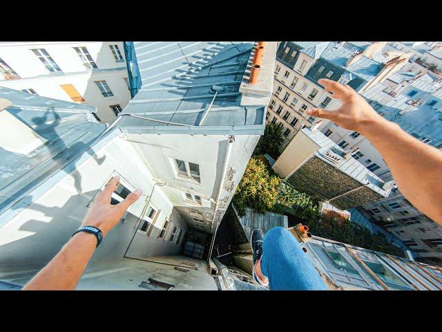 Paris Rooftop Parkour POV 