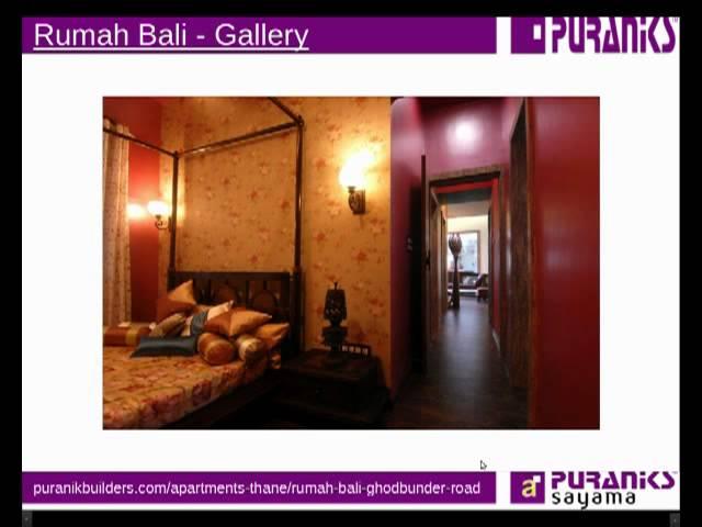 Residential Projects in Thane West - Rumah Bali by Puranik Builders