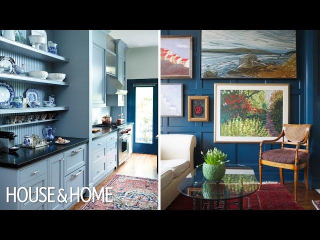 Interior Design — Before & After: Colourful, Art-Filled Townhouse Makeover