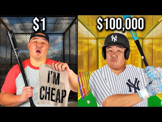 $1 vs $100,000 Baseball Coach!