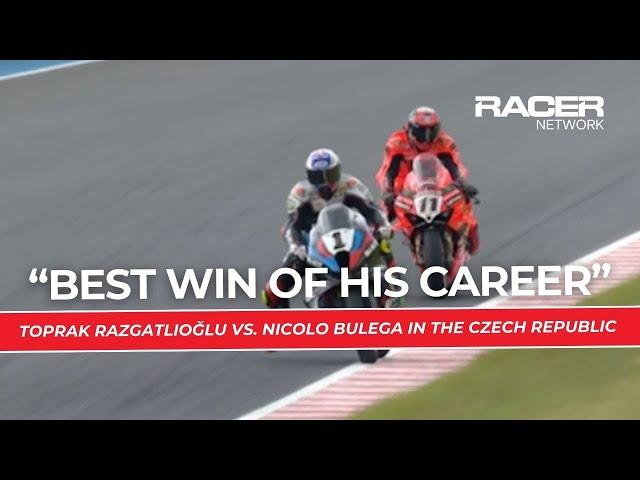 The Last Five Laps Of Race 2 In The Czech Republic | World Superbike | RACER Network