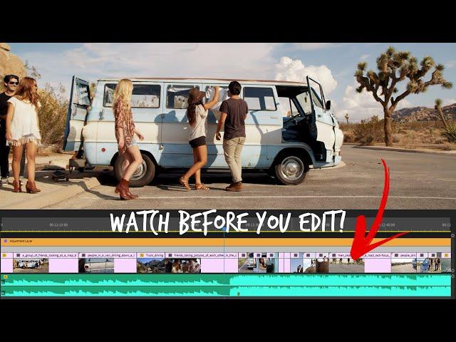 The SECRET to EDIT B ROLL Like a PRO - Behind the scenes walkthrough