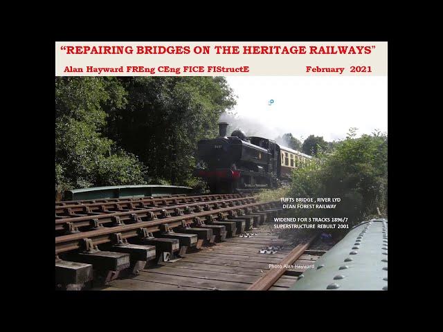 Repairing bridges on the heritage railways