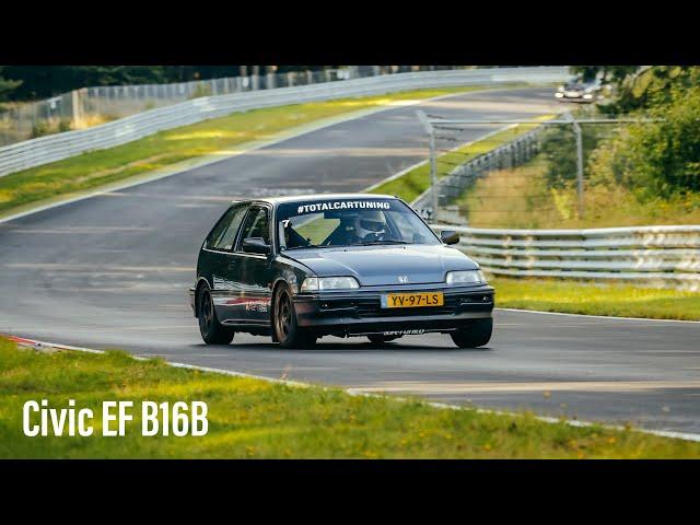 Honda Civic ED6 (EF) B16B -  VTEC - Onboard Nürburgring Nordschleife BTG