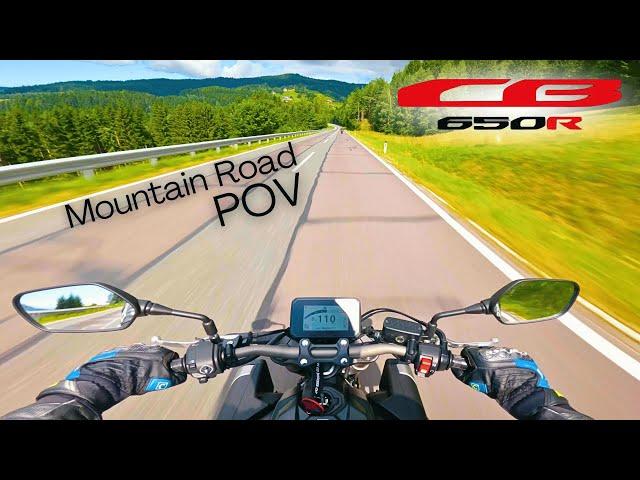 2024 Honda CB650R | Mountain Road POV Ride | Beginner Rider