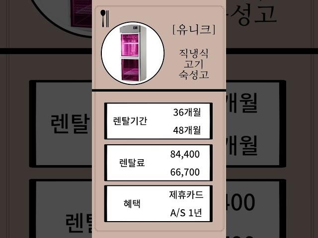 상업용 기기, 이젠 렌탈로 이용해 보세요! #업소용 #상업용 #주방용품 #식당 #창업 #업소용냉장고 #업소용식기세척기 #고기냉장고 # 쇼케이스 #음료보관 #렌탈 #동인렌탈