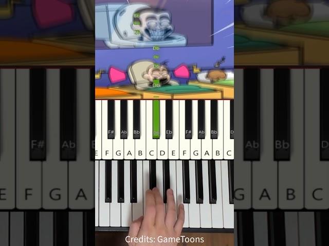  Skibidi Toilet BABY  [Piano Tutorial]