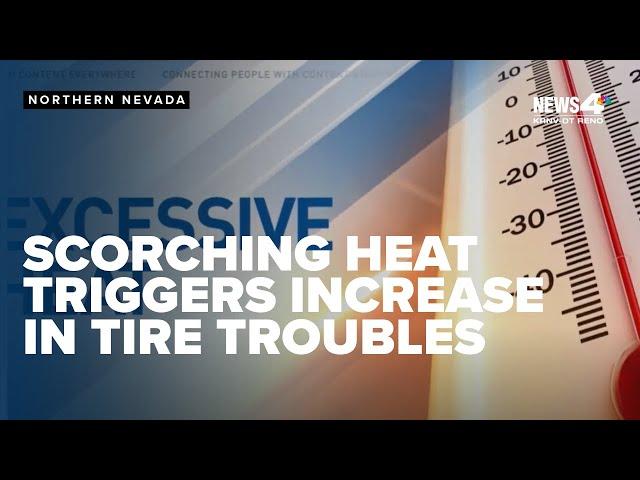 Extreme heat wave leads to surge in tire blowouts and vehicle issues