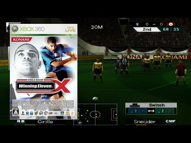 Unboxing Original Winning Eleven X Xbox 360