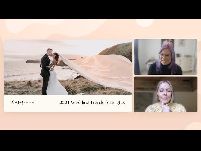 [Webinar] Wedding Trends to Watch in 2024 (and beyond) | Easy Weddings