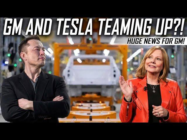 General Motors Teaming With Tesla | HUGE News For GM!