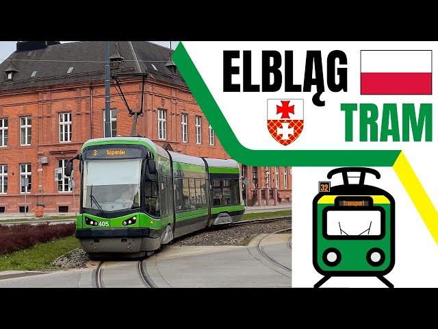 The Small and Colorful Tram System of Elbląg | Tramwaje w Elblągu | Urban Transport #32