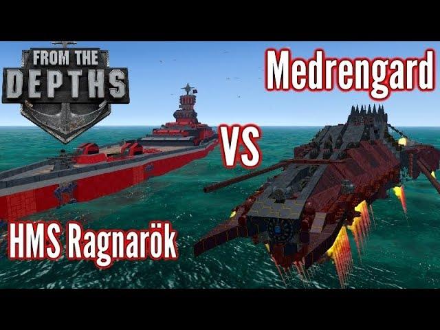 From the Depths | HMS Ragnarök Vs The Medrengard | Best of 3 Battles!