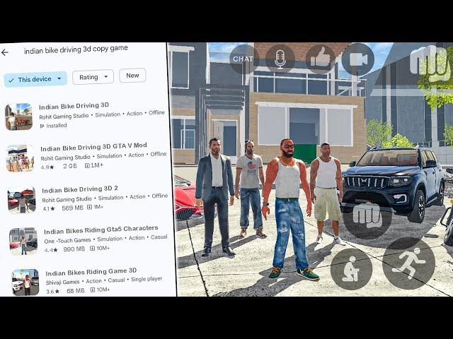 5 Copy Games Are MUCH BETTER Than INDIAN BIKE DRIVING 3D