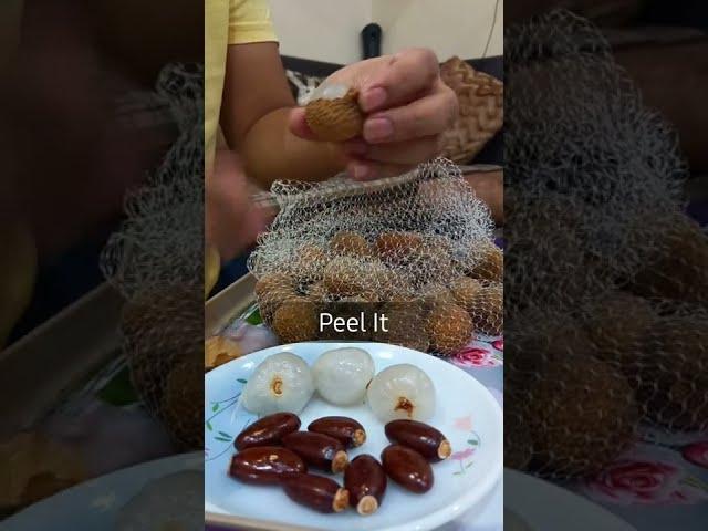 How To Peel Lychee Fruit