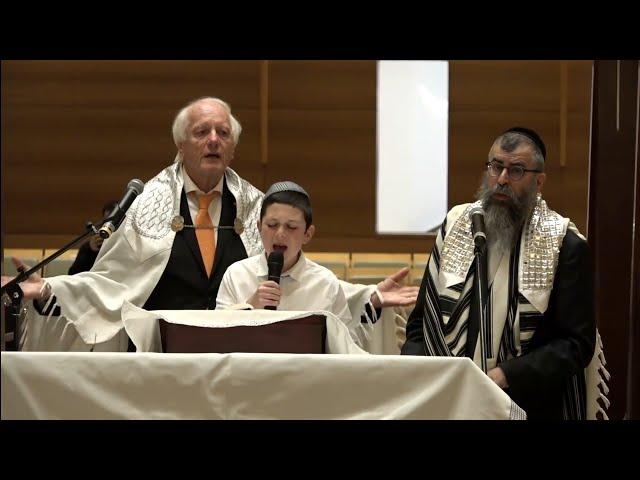 Slichot Central Synagogue, Sydney Australia. Sept. 2023, Shimon Farkas, Yehoshua & Yehuda Niasoff