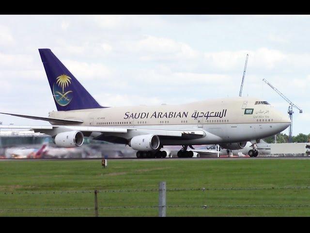 Saudi Arabian Boeing 747SP Takeoff