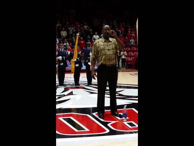 Brian Wingard National Anthem
