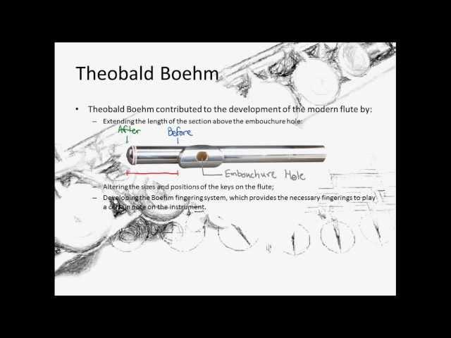 Physics Behind the Flute