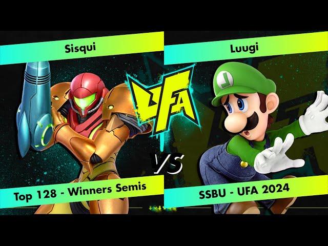 UFA 2024 SSBU - Sisqui (Samus) vs Luugi (Luigi) - Top 128 Winners Semi-finals - SSBU Singles