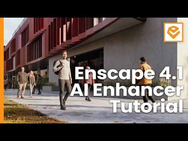 Enhance Your Visualizations with Chaos AI Enhancer in Enscape | Tutorial