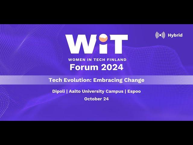 Women in Tech Forum 2024: Tech Evolution: Embracing Change