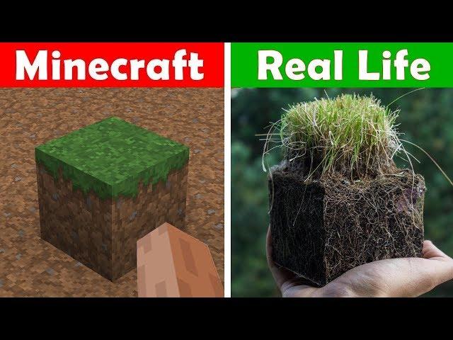 ONE HOUR OF MINECRAFT VS REAL LIFE! Minecraft vs Real Life animation