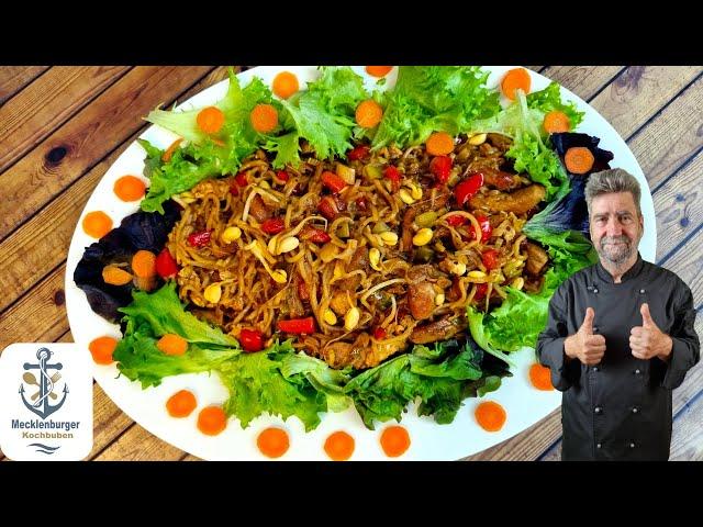 Asia Mie Pfanne Rezept - (Unglaublich Lecker)