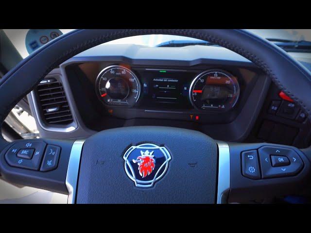 Feel the Power of Driving a Scania V8 Truck | 4K POV Truck Drive