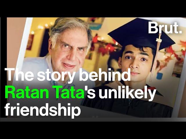 The friendship of Ratan Tata and Shantanu Naidu