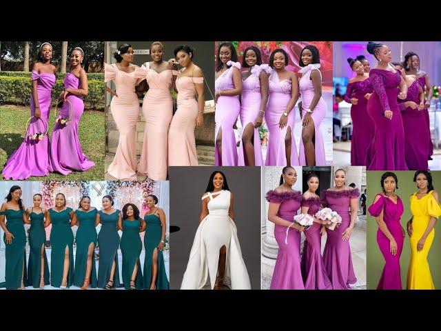 African Bridesmaids Dresses | Maid of Honour Dress Styles | Bridesmaid Dresses Design