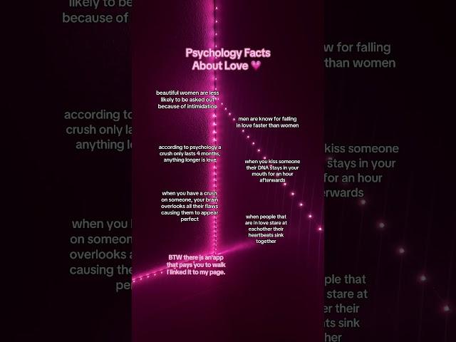 Psychology Facts About Love 