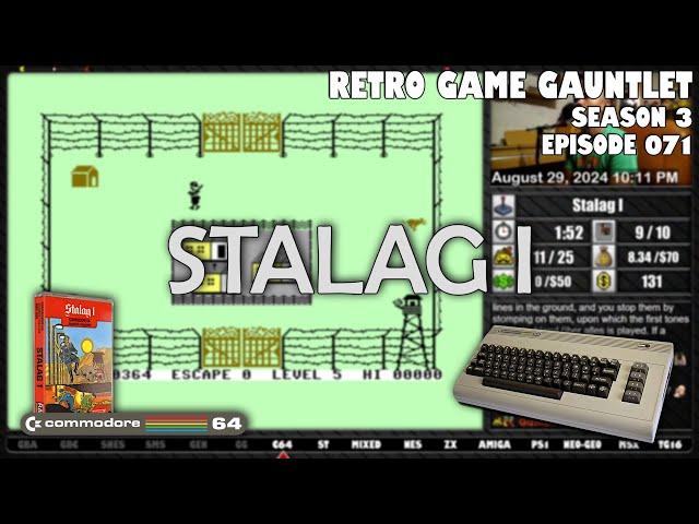 Retro Game Gauntlet - S03E71 - Stalag I (Commodore 64)