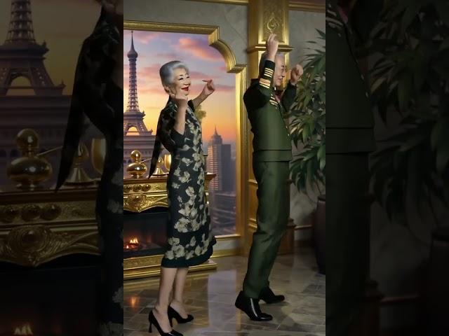 願我們老有所依，老有所養，老有所安，幸福圓滿的走完這一生#夫妻雙人舞#老人也要抖一抖 911853