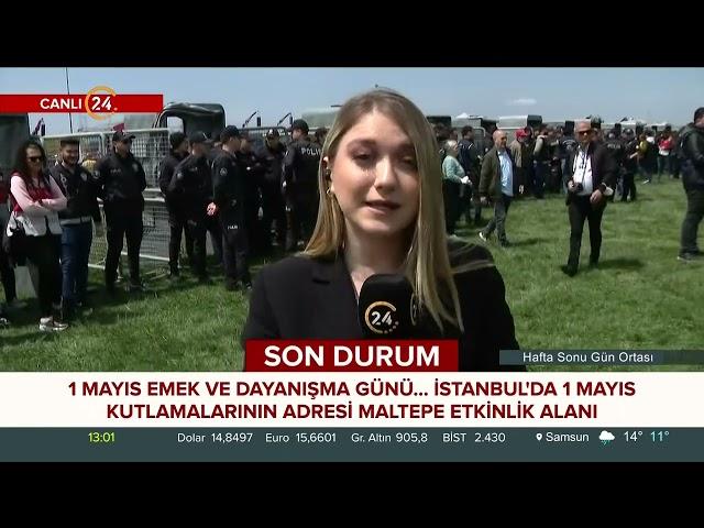 2 Yıl Aradan Sonra 1 Mayıs Maltepe'de Kutlandı - Melis Bakangöz 24 TV