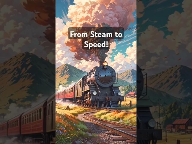 From Steam to Speed : Journey of Train! #educational #firstever #inventions #trains #history